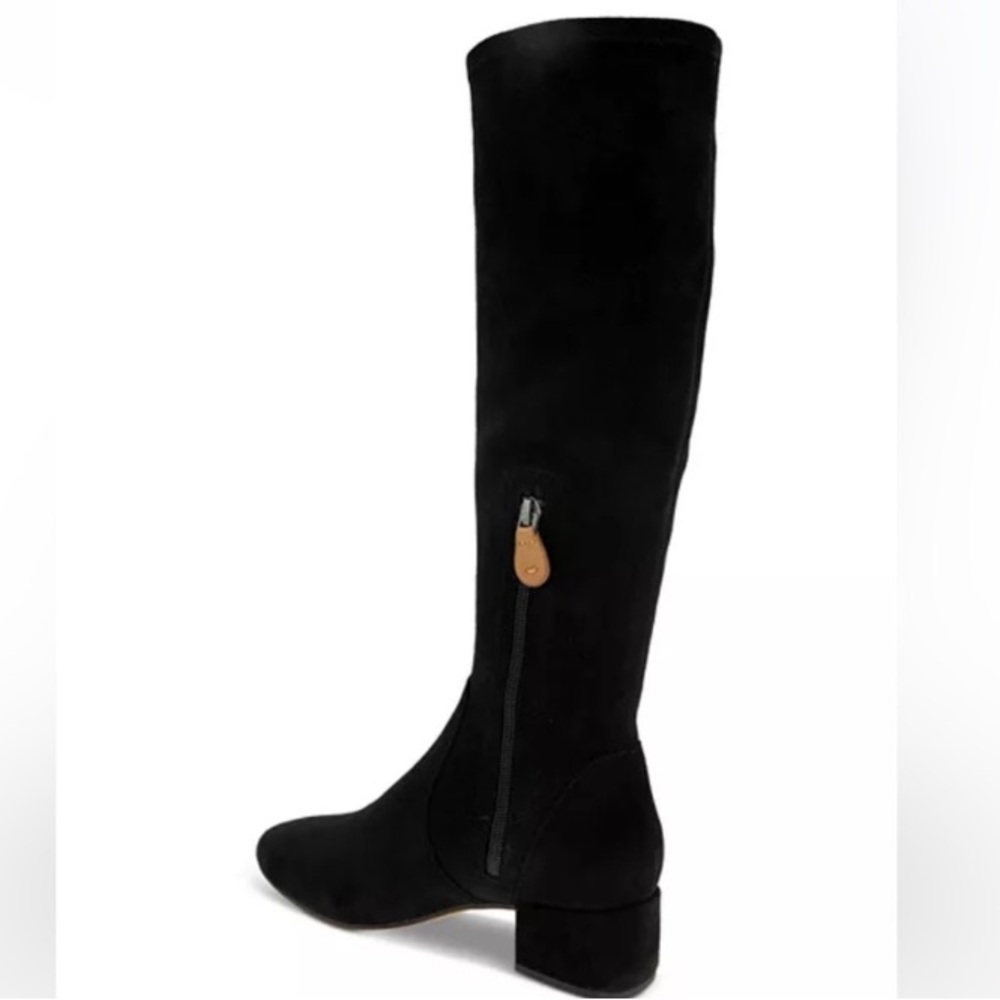 Gentle Souls Ella Stretch Knee High Boot Womens Black suede boot